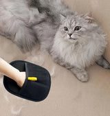 Pet Hair Removal Gloves (Pack of 2) | Double-Sided Grooming Gloves for Dogs & Cats