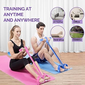 Yoga Pedal Puller Resistance Band Fitness Equipment (Full-Body Workout Trainer)