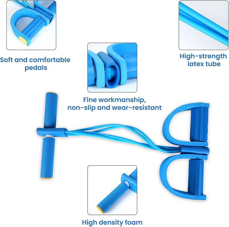 Yoga Pedal Puller Resistance Band Fitness Equipment (Full-Body Workout Trainer)